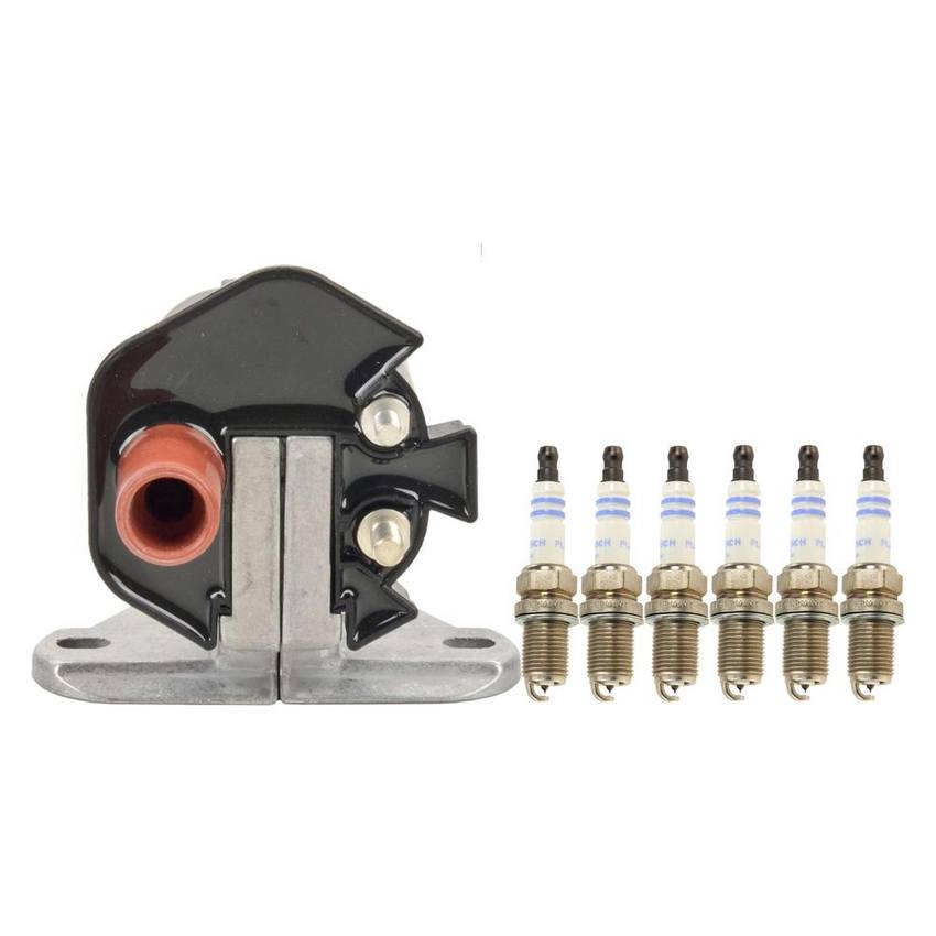 Mercedes Ignition Coil Kit (Platinum) 0001586503 Bosch Bosch 4189876KIT